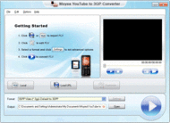 Moyea YouTube to 3GP Converter screenshot